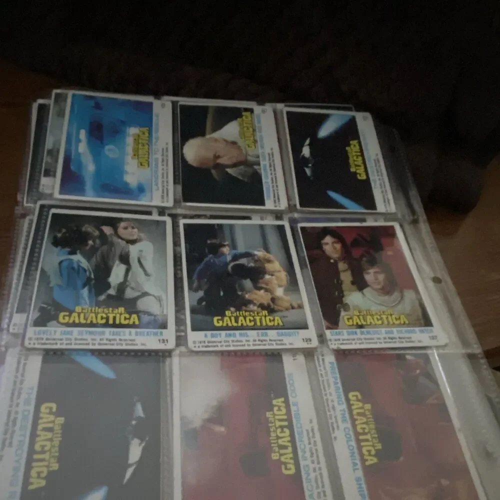 Battlestar Galactica Topps 1978 Non-Sport Trading Cards Lot 36 Base Set